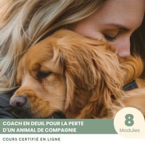 Coach en deuil pour la perte d'un animal de compagnie - Formation Certifiante